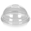 Καπάκι Pet 90mm Πομπέ Για Χάρτινα Ποτήρια 12-16oz 100τεμ.