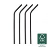 Χάρτινο Καλαμάκι Σπαστό Μαύρο 1/1 500τεμ. 210x6 Q0621BWFSC