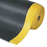 Ταπέτο ορθοστασίας 91x150cm 419-DIAMOND SOFT TRED BLACK