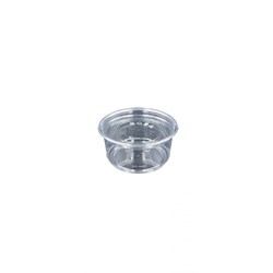 Μπωλ Σκληρό Pet + Καπάκι 12oz 25τεμ.