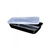 BPP Μαύρο Μερίδας + Καπάκι 1350ml 28x15x5 50τεμ.