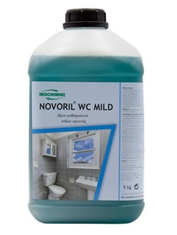 Novoril WC Mild 5lt καθαριστικό για χώρους και είδη υγιεινής.