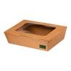 Σκεύος Φαγ. Craft  900ml (15x11.6x4.8) Με Ενσ/νο Καπάκι Παρ/μο PET 50τεμ.