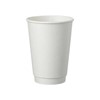 Ποτήρι Χάρτινο 16oz DW Λευκό 25τεμ.