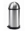 Ram Κάδος Inox Με Πεντάλ 50L 3500100