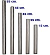 IPC PULEX Ράγα Inox Με Λάστιχο 15cm. 6501150