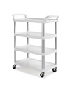 TTS Καρότσι Utility Cart 3 Ράφια Λευκό 0F003800W