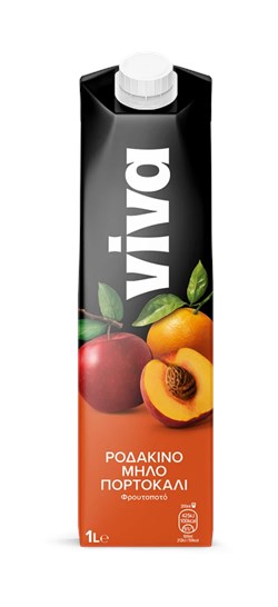 Viva Xυμός Νέκταρ Φρουτοποτό (3 Φρούτα) 1L