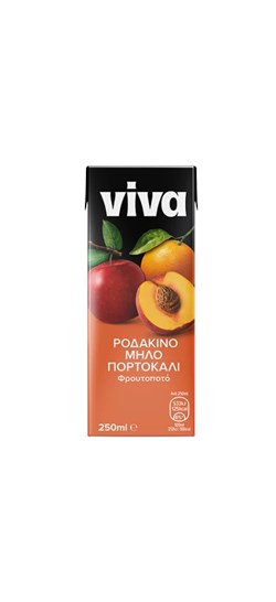 Viva Xυμός Νέκταρ Φρουτοποτό (3 Φρούτα) 250ml
